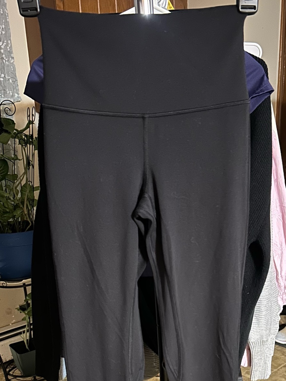 Lululemon Align High-Rise Mini-Flare Pants Black Size 2 (square dot)